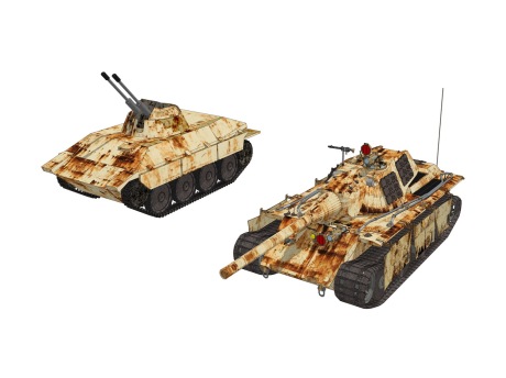 现代坦克SU模型