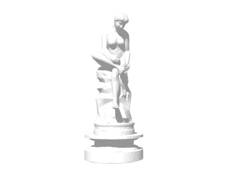 欧式人物雕塑SU模型