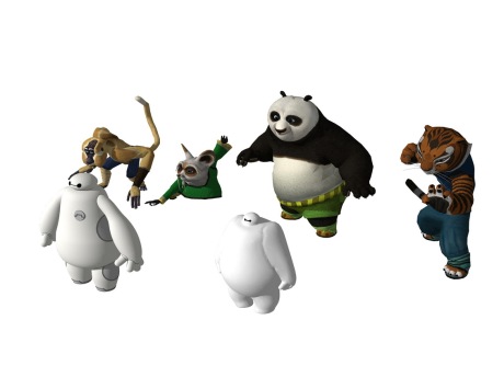 熊猫SU模型