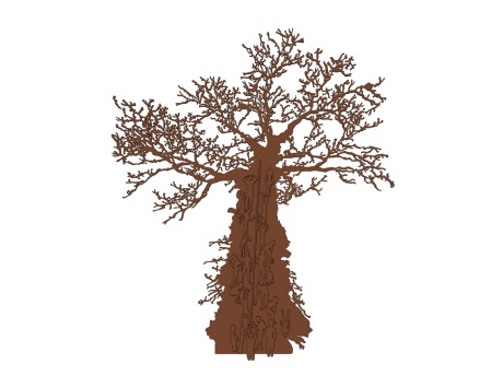 铁树雕塑SU模型
