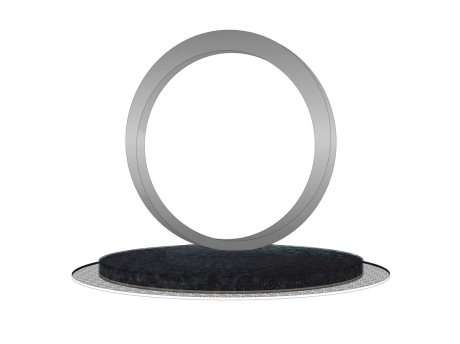 圆环雕塑SU模型