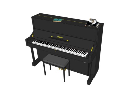钢琴SU模型