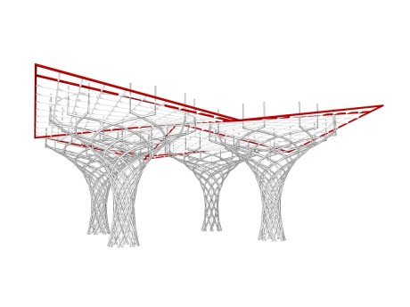 桁架结构SU模型