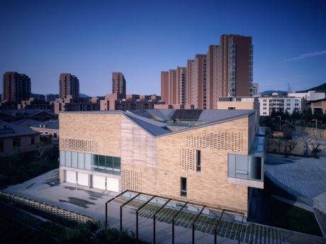 冯大中艺术馆凹舍SU模型