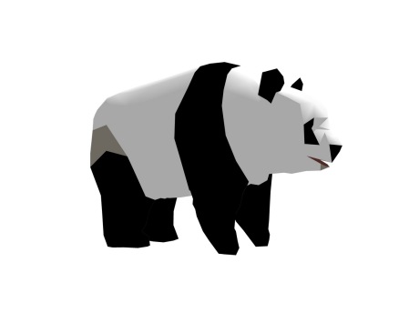 大熊猫SU模型