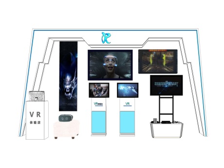 VR设备VR眼镜VR显示器SU模型