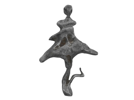 抽象石头雕塑SU模型