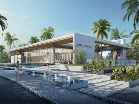 加利福尼亚售楼处SU模型