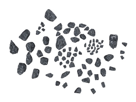 黑山石石头SU模型