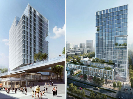 上海浦东新区金桥通用汽车备用地块SU模型