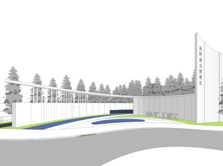 金科南山别墅区示范区SU模型