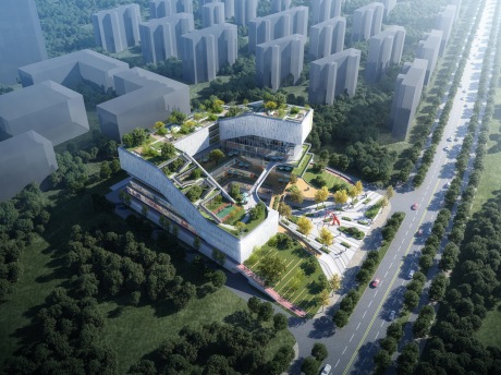 芜湖鸠江区陈棱路宜邻中心SU模型