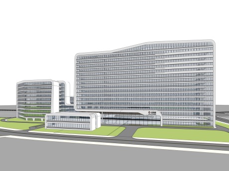 现代医院SU模型