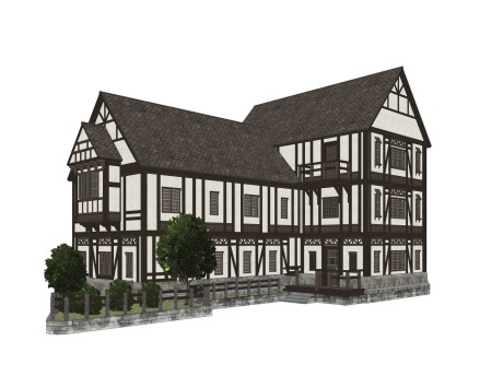 北欧住宅SU模型