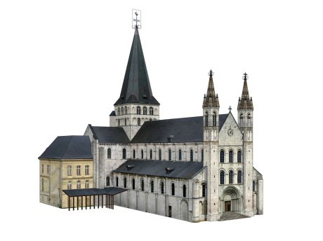 教堂SU模型