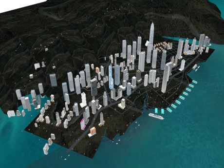 香港城市SU模型