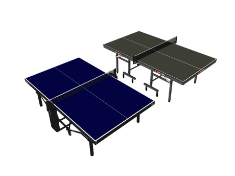 乒乓球桌SU模型