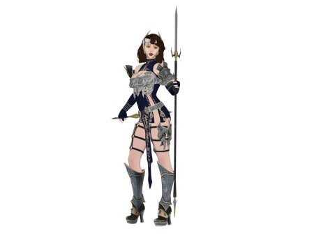3D女武士SU模型