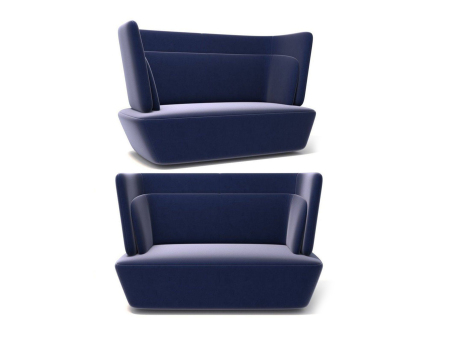 EmmeBi现代蓝色沙发SU模型