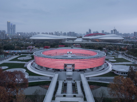 南京宪法公园绿博园城市客厅SU模型