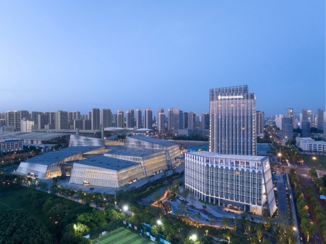 无锡国际会议中心SU模型