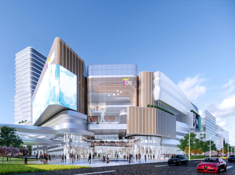 宁波江北招商奥体北商业综合体SU模型