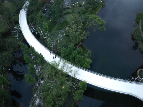 成都万华麓湖西区三期湖岛区麓野仙踪公园SU模型