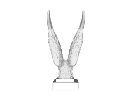 天使翅膀雕塑SU模型