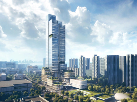 深圳深港科创综合服务中心SU模型