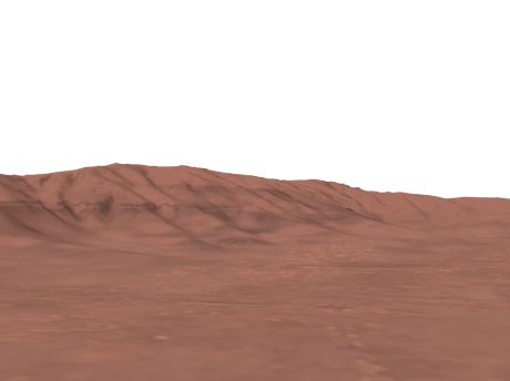 沙漠荒漠SU模型