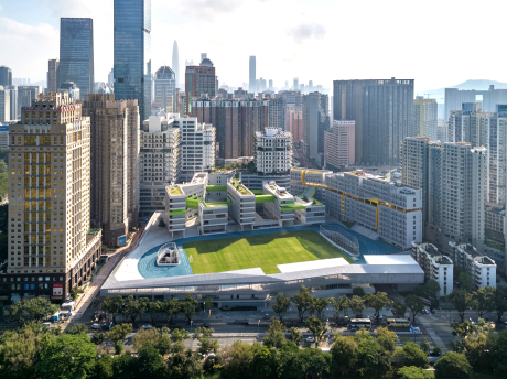 深圳福田中学SU模型