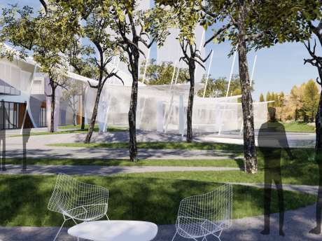 成都万华麓湖生态城C25景观SU模型