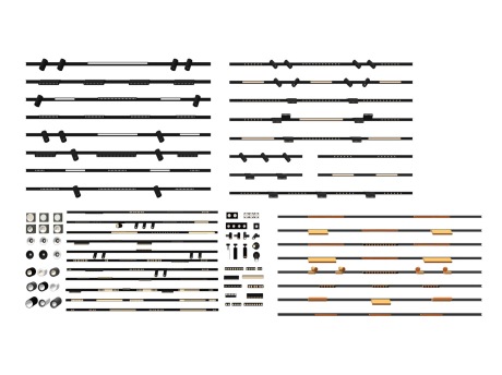 筒灯射灯轨道灯SU模型