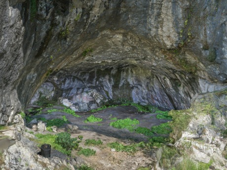 山洞洞穴溶洞SU模型