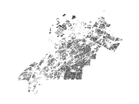 成都市成华区建筑模型SU模型