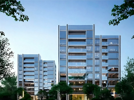 杭州滨江河颂映象府住宅SU模型