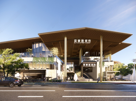 四季园街市SU模型