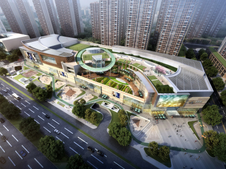合肥庐阳华润万象汇商业综合体SU模型
