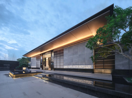 成都保利天府瑧悦示范区景观SU模型