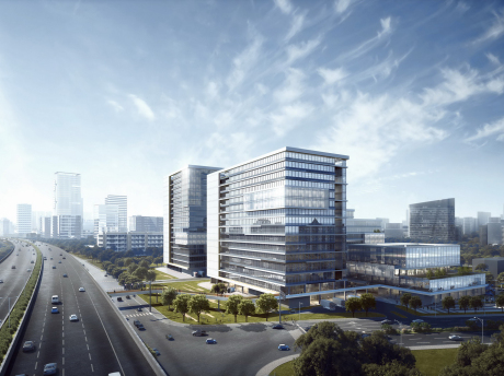 深圳新桥东片区重点城市更新SU模型