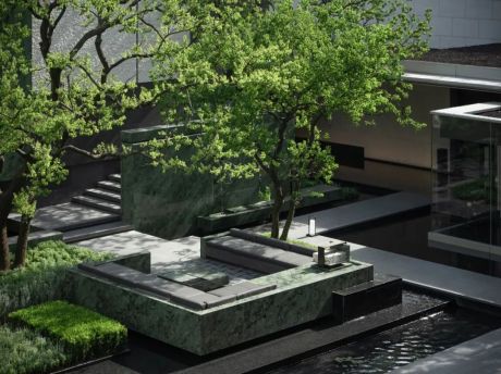 台州绿城凤起潮鸣示范区景观SU模型