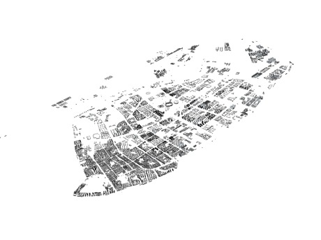 南京市建邺区建筑模型SU模型