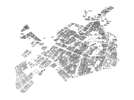 宁波市海曙区建筑模型SU模型