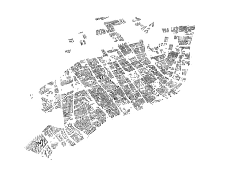 宁波市江东区建筑模型SU模型