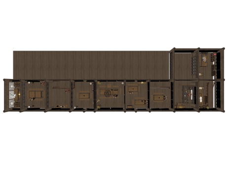 明代赌场SU模型