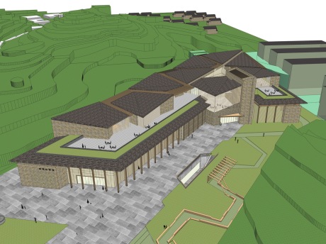 世博江西馆SU模型