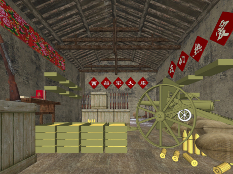 西部军火库SU模型