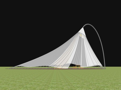 艺术装置SU模型