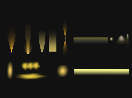 灯光灯带贴图SU模型