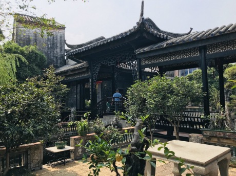 广东岭南园林余荫山房SU模型